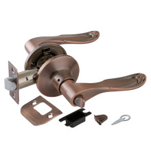 Ручка Punto (Пунто) защелка DK630 AC-BK (6030 AC-B) (фик.) медь 