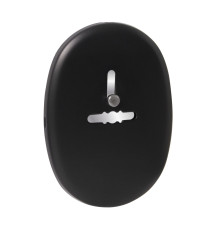 Накладка Fuaro (Фуаро) на сувальдный замок ESC.S-lift.ECO/OV.476 (ESC 476 eco) с шторкой BL черный 