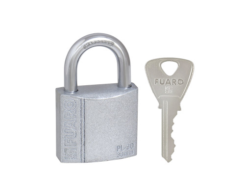 Замок Fuaro (Фуаро) навесной PL-PROTEC-3038 3key (PL-3038) англ. /блистер