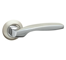 Ручка Fuaro (Фуаро) раздельная R.AR54.BOSTON (BOSTON AR) 140mm SN/CP-3 матовый никель/хром 