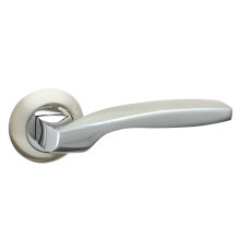 Ручка Fuaro (Фуаро) раздельная R.AR54.BOSTON (BOSTON AR) 140mm SN/CP-3 матовый никель/хром 