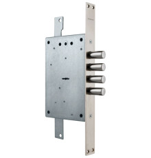 Замок Guardian (Гардиан) врезной сувальдный ЗВ 20.02 Т с тягами, 5 кл. (длинный кл. 54 мм) /123:223:3/ 