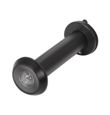 Глазок Fuaro (Фуаро) дверной, оптика пластик DV 4/130-70/Z/HD (VIEWER 4 DVZ) BL черный (подвес) 