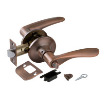 Ручка Punto (Пунто) защелка DK620 AC-BK (6020 AC-B) (фик.) медь 