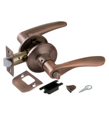 Ручка Punto (Пунто) защелка DK620 AC-BK (6020 AC-B) (фик.) медь 