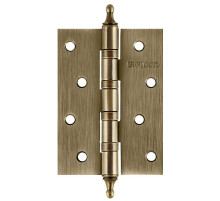 Петля Fuaro (Фуаро) универсальная IN4400UA-BL AB (4BB/A/BL 100x75x2,5) бронза БЛИСТЕР 