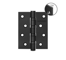 Петля Fuaro (Фуаро) универсальная HEAVY IN4400U BL (черный) 100х75х3 мм 