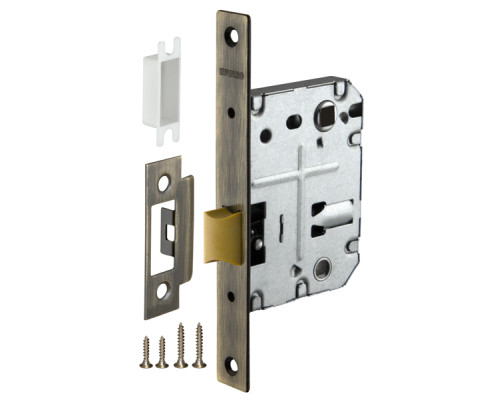 Защелка Fuaro (Фуаро) врезная PLASTP72-50 (P72-50) AB бронза