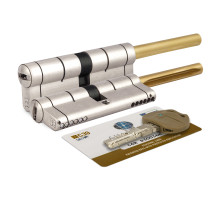 Цилиндровый механизм Mottura (Моттура) под вертушку (дл. шток) C39P413101C5 (72 мм/36+10+26), МАТ.НИКЕЛЬ 