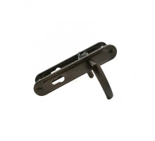 Ручка дверная Zenit (Зенит) на планке РФ1-85.02 (85 мм) медь 