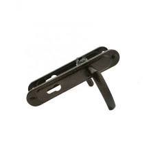 Ручка дверная Zenit (Зенит) на планке РФ1-85.02 (85 мм) медь 