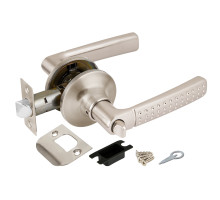 Ручка Punto (Пунто) защелка DK626 SN-BK (6026 SN-B) (фик.) мат. никель 