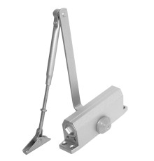 Доводчик Ajax (Аякс) дверной DCTR80-140 (TDR-140) 80-140кг WH белый 