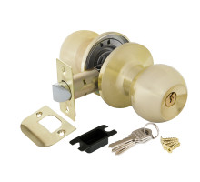 Ручка Punto (Пунто) защелка DK672 SB-ET (6072 SB-E) (кл./фик.) мат. золото 