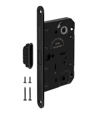 Магнитная Armadillo (Армадилло) защелка WC с ответной планкой GRAVITY G01.190.50.96 BL черный 