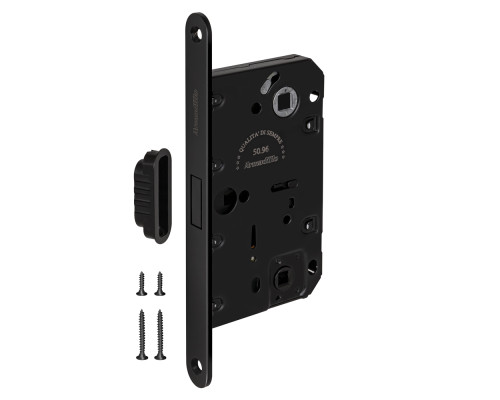 Магнитная Armadillo (Армадилло) защелка WC с ответной планкой GRAVITY G01.190.50.96 BL черный