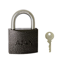 Замок Ajax (Аякс) навесной PD-0150 MS 3 key англ./коробка 