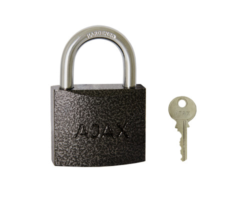 Замок Ajax (Аякс) навесной PD-0150 MS 3 key англ./коробка