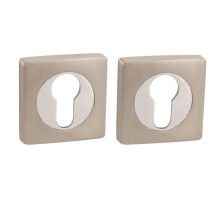 Накладка Punto (Пунто) под цилиндр ET.K.ZQ51 (ET ZQ) SN/CP-3 матовый никель/хром 