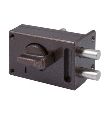 Замок Omega (Омега) накладной цилиндровый ЗН1-М1 КМЗ медь, 5 кл. 