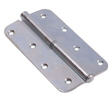 Петля skobis (СКОБИС) накладная ПН-130 цинк белый, правая 