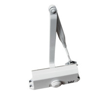 Доводчик Dorma (Дорма) дверной TS 77 EN3, с рычажной тягой, белый 