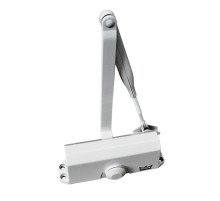 Доводчик Dorma (Дорма) дверной TS 77 EN3, с рычажной тягой, белый 