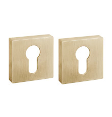 Накладка Fuaro (Фуаро) под цилиндр ET.K.DM51 (ET DM) SSG-39 сатинированное золото 