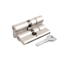 Цилиндровый Cisa (Чиза) механизм ASIX OE300-32.12 (90 мм/30+10+50), НИКЕЛЬ 