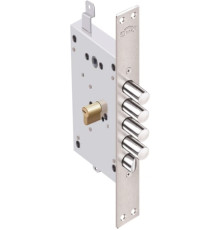 Корпус Elbor (Эльбор) врезного замка с защёлкой Рубин 1.08.21 с тягами /56152/ 