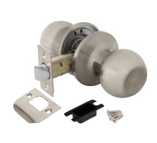 Ручка Punto (Пунто) защелка DK672 SN-PS (6072 SN-P) (без фик.) мат. никель 