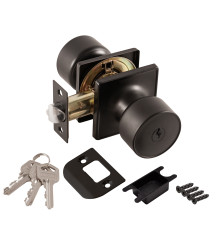 Ручка Punto (Пунто) защелка DK772/BL BL-ET (кл./фик.) черный 