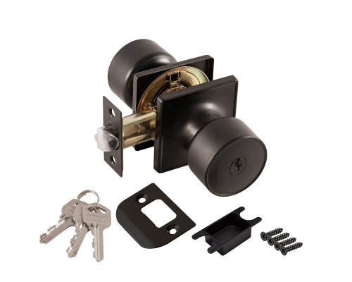 Ручка Punto (Пунто) защелка DK772/BL BL-ET (кл./фик.) черный