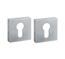 Накладка Fuaro (Фуаро) под цилиндр ET.K.DM51 (ET DM) SSC-16 сатинированный хром 