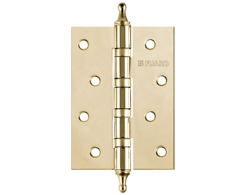 Петля Fuaro (Фуаро) универсальная IN4400UA-BL PB (4BB/A/BL 100x75x2,5) латунь БЛИСТЕР