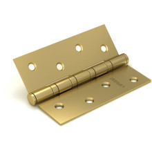 Петля Fuaro (Фуаро) универсальная IN5400U-BL SB (4BB/BL 125x75x2,5) мат. золото БЛИСТЕР 