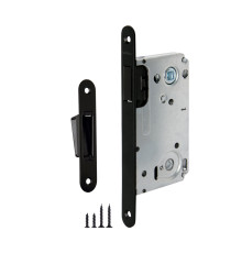 Защелка Fuaro (Фуаро) врезная MAGN5300-M-WС (5300-M-WC) BL черный 