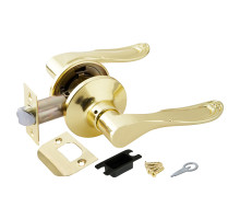 Ручка Punto (Пунто) защелка DK630 PB-PS (6030 PB-P) (без фик.) золото 