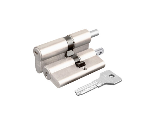 Цилиндровый механизм Cisa (Чиза) под вертушку ASIX OE302-28.12 (75 мм/30+10+35), НИКЕЛЬ