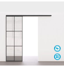 Комплект Armadillo (Армадилло) для раздвижных профильных дверей SLD.Comfort-PRO.SET2.PROF soft close/80 