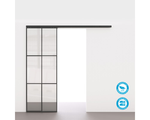 Комплект Armadillo (Армадилло) для раздвижных профильных дверей SLD.Comfort-PRO.SET2.PROF soft close/80