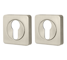 Накладка Armadillo (Армадилло) под цилиндр ET.K.SQ52 (ET/SQ) SN-3 матовый никель 