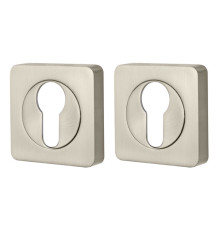 Накладка Armadillo (Армадилло) под цилиндр ET.K.SQ52 (ET/SQ) SN-3 матовый никель 