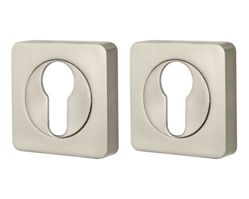 Накладка Armadillo (Армадилло) под цилиндр ET.K.SQ52 (ET/SQ) SN-3 матовый никель