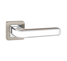 Ручка Punto (Пунто) раздельная K.QR52.NOVA (NOVA QR) SN/WH-19 матовый никель/белый 