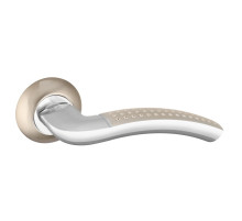 Ручка Punto (Пунто) раздельная R.TL54.LOGICA (LOGICA TL) 105mm SN/CP-3 матовый никель/хром 