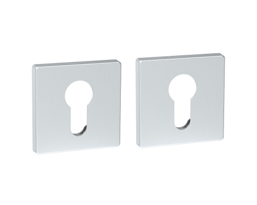 Накладка Fuaro (Фуаро) под цилиндр ET.K.SL52 (ET SL) SSC-16 сатинированный хром