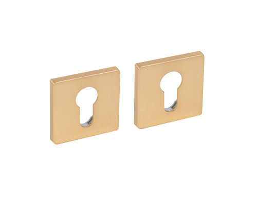 Накладка Fuaro (Фуаро) на цилиндр ET.K.ZL52 SSG-39 сатинированное золото