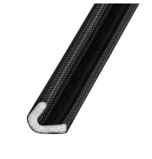 Уплотнитель Fuaro (Фуаро) самоклеящийся ADH/PPU-15x10mm, (ППУ 15х10 мм) BLACK черный 500m 