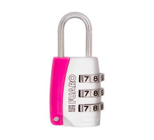 Замок Fuaro (Фуаро) кодовый PLZ-TRAVEL-2703P CODE (PLZ-27-03P) /блистер 